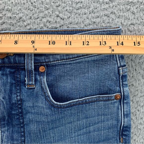 Madewell Women's Skinny Flare Jeans in Ellsworth Wash Stretch Denim  -  Size: 28 - Picture 8 of 15